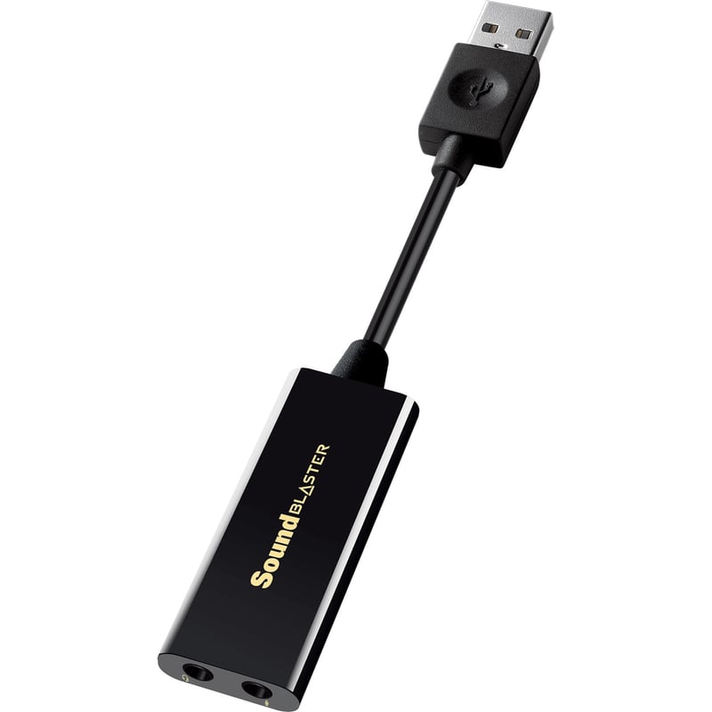 Sound Blaster PLAY! 3 USB DAC Amp and External Sound Card - Thumbnail 1