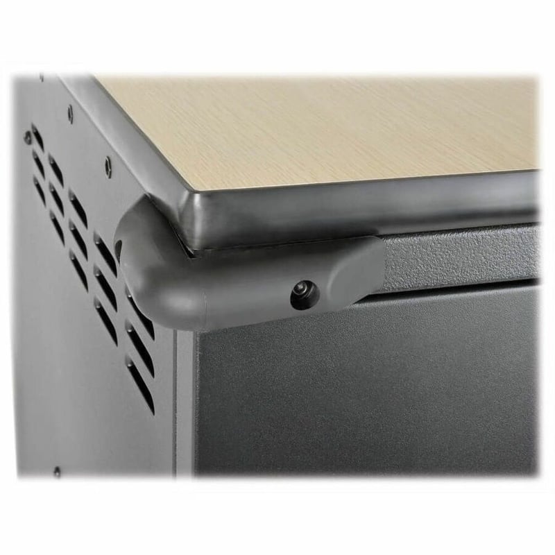 Tripp Lite by Eaton 27-Device AC Charging Cart for Laptops and Chromebooks - 120V NEMA 5-15P 10 ft. (3.05 m) Cord Black - Thumbnail 4