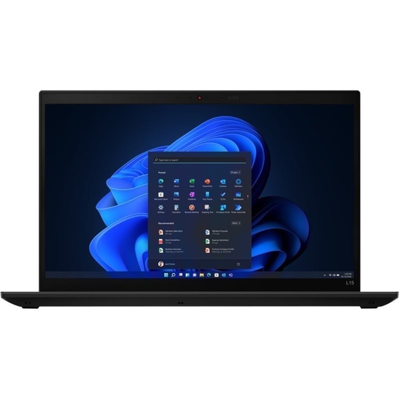 Lenovo ThinkPad L15 Gen 3 21C3004VUS 15.6" Notebook - Full HD - 1920 x 1080 - Intel Core i7 12th Gen i7-1255U Deca-core (10 Core) - 16 GB Total RAM - 512 GB SSD - Thunder Black