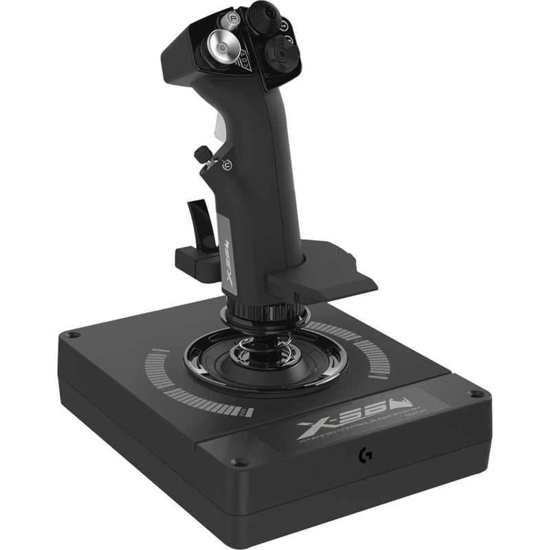 Logitech X56 H.O.T.A.S. RGB Throttle and Stick Simulation Controller - Thumbnail 5
