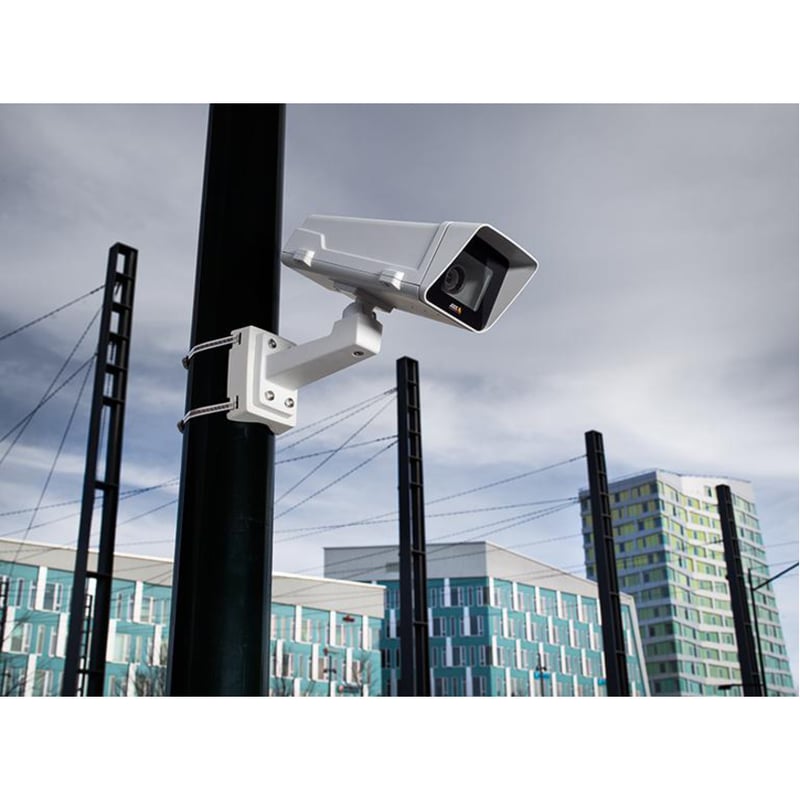 AXIS T91B47 Pole Mount for Camera Mount, Camera Housing, Speaker, Radar Detector, Network Camera - White - Thumbnail 3