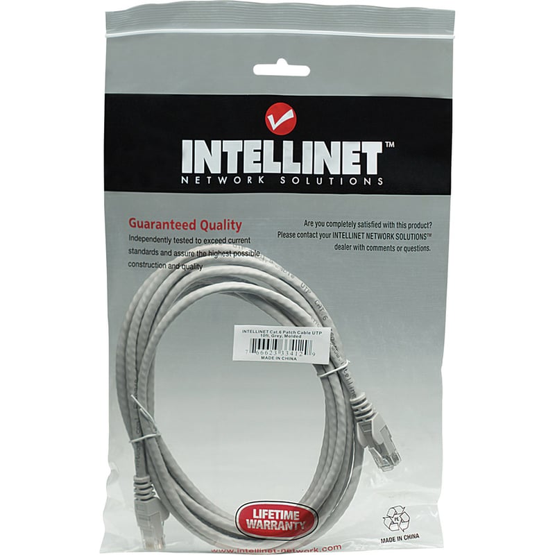 10 FT GREY CAT6 SNAGLESS PATCH CABLE - Thumbnail 5