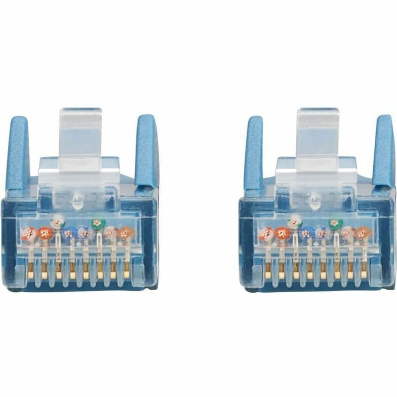 Eaton Tripp Lite Series Cat6 Gigabit Snagless Molded UTP Ethernet Cable (RJ45 M/M), PoE, LSZH, Blue, 10 m (32.8 ft.) - Thumbnail 3