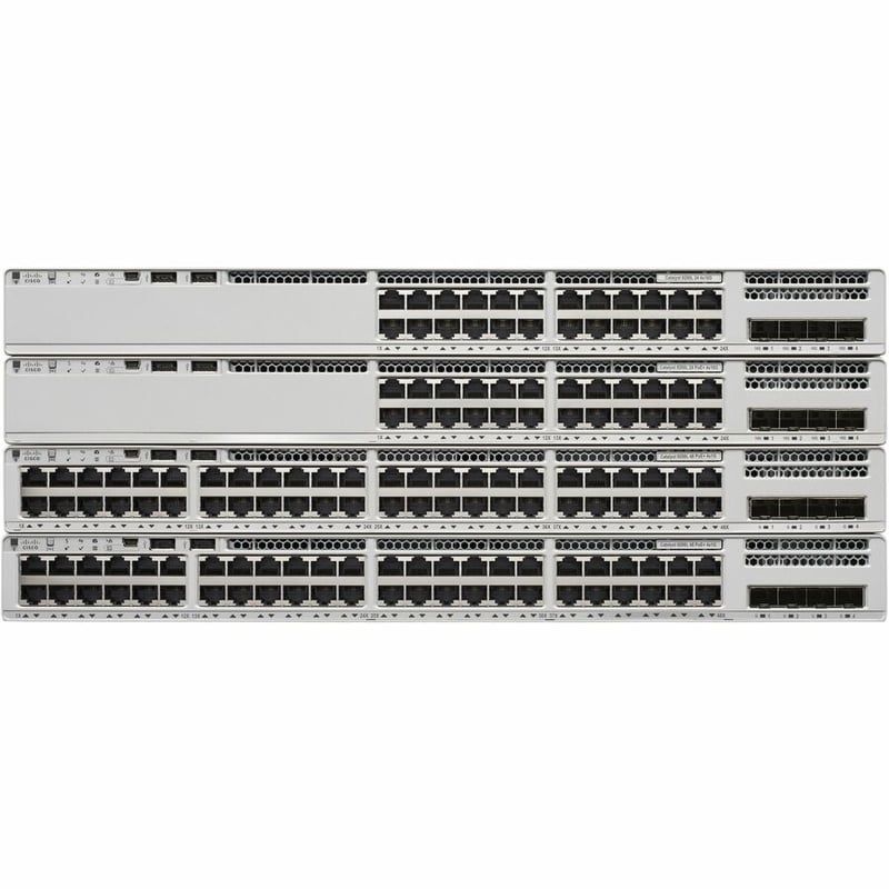 Cisco Catalyst C9200L-24P-4X-1E Ethernet Switch - Thumbnail 2