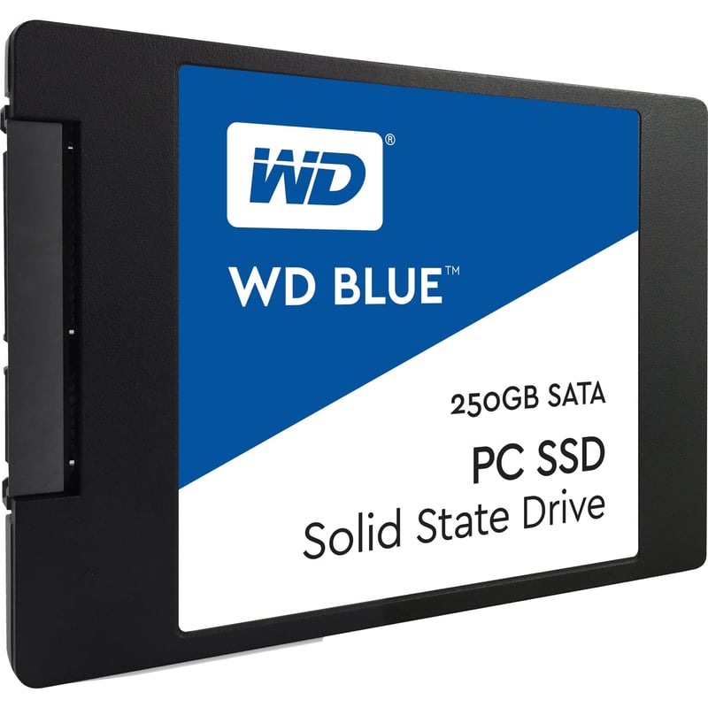 WD BLUE 250 GB SSD 2.5 INTERNAL SATA 540 MB/S MAXIMUM - Thumbnail 1