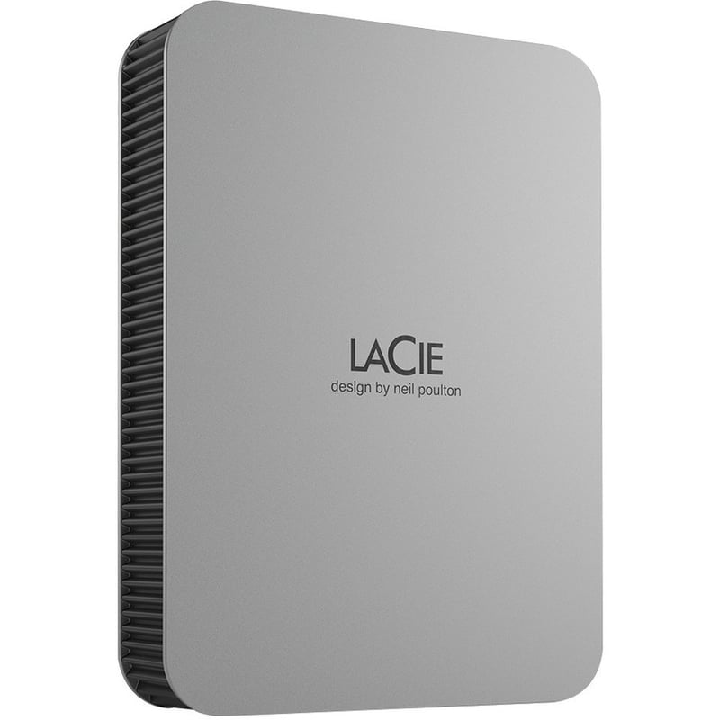 LaCie Mobile Drive Secure STLR4000400 4 TB Portable Hard Drive - 3.5" External - Space Gray