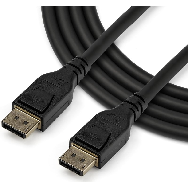 StarTech.com 5 m VESA Certified DisplayPort 1.4 Cable - 8K 60Hz HBR3 HDR - 16 ft Super UHD 4K 120Hz - DP to DP Video Monitor Cord M/M - Thumbnail 3