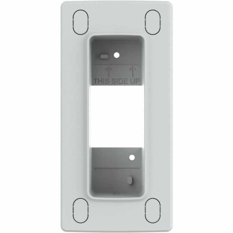 AXIS TI8204 Mounting Box for Video Door Phone - White - Thumbnail 1