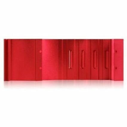 iStarUSA 2U Red SEA Bezel for D Storm Chassis - Thumbnail 3