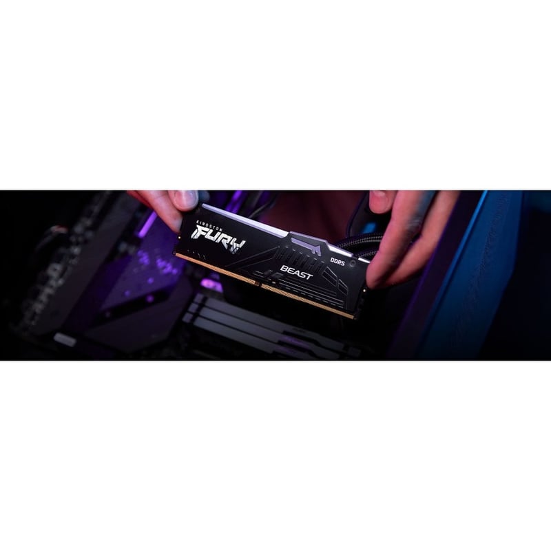 Kingston FURY Beast 16GB (2 x 8GB) DDR5 SDRAM Memory Kit - Thumbnail 3