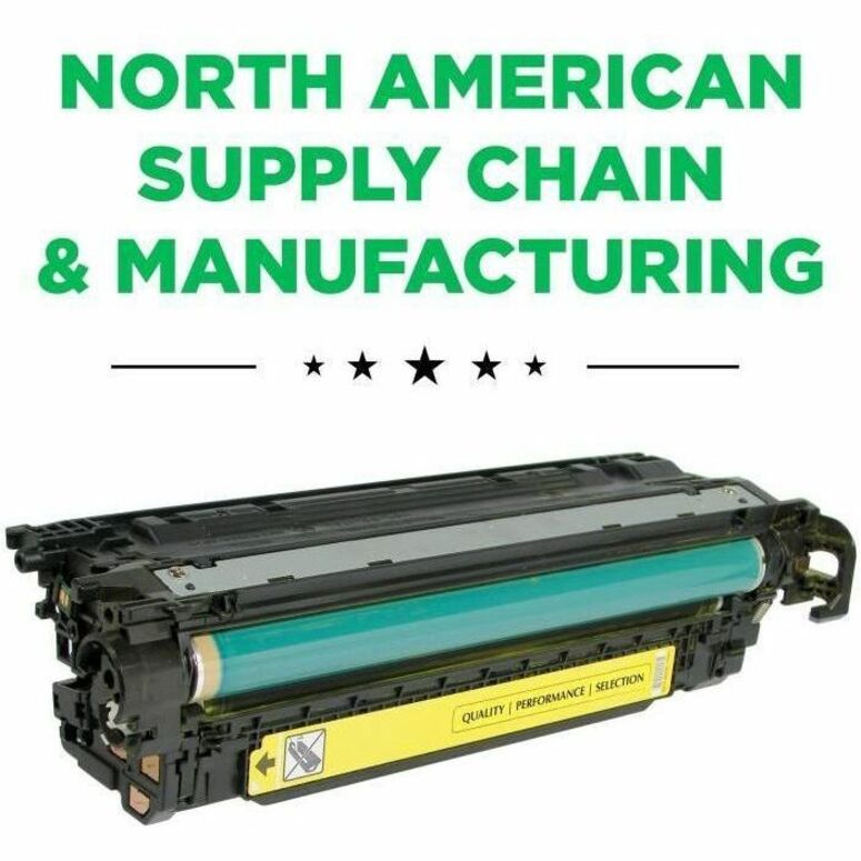 Clover Imaging Remanufactured Yellow Toner Cartridge for HP 504A (CE252A) - Thumbnail 2