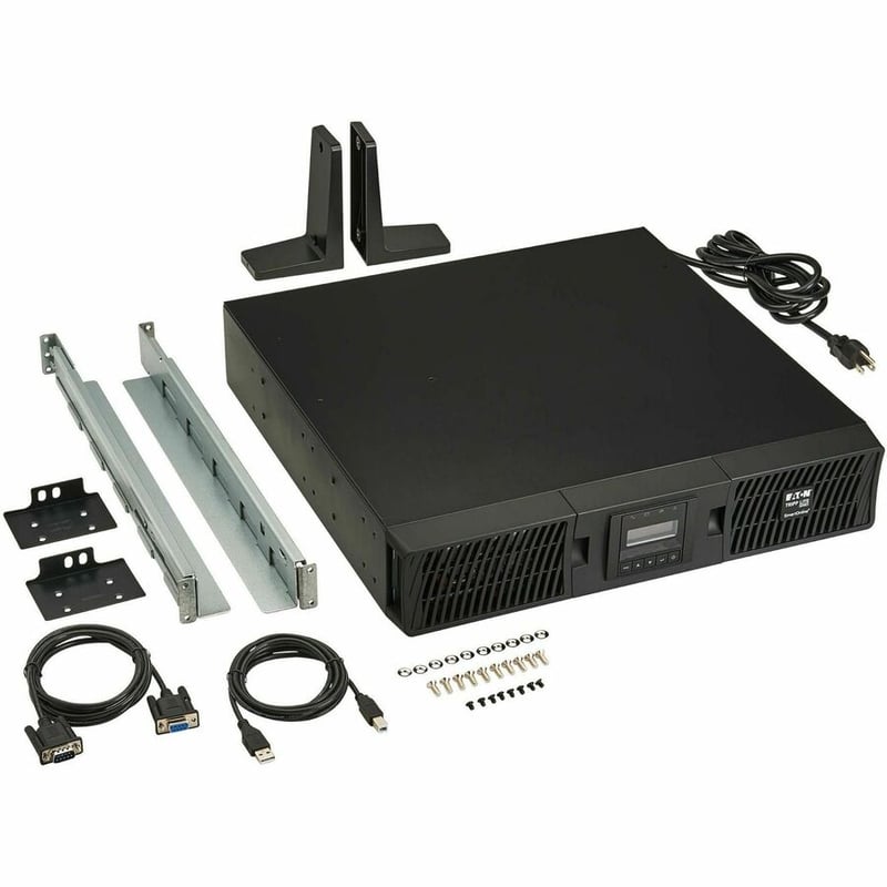 UPS SMART ONLINE 1500VA 1350W 120V 8 OUTLETS LCD USB DB9 2U TAA - Thumbnail 3