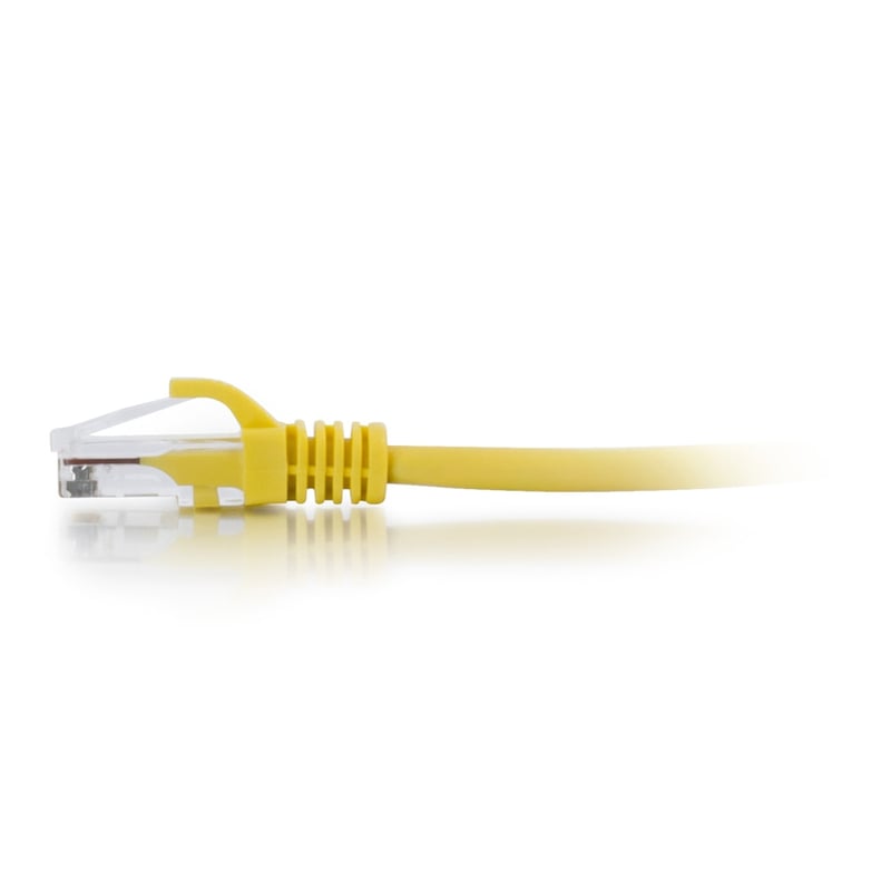 12FT CAT6A SNAGLESS UTP CABLE-YELLOW - Thumbnail 4