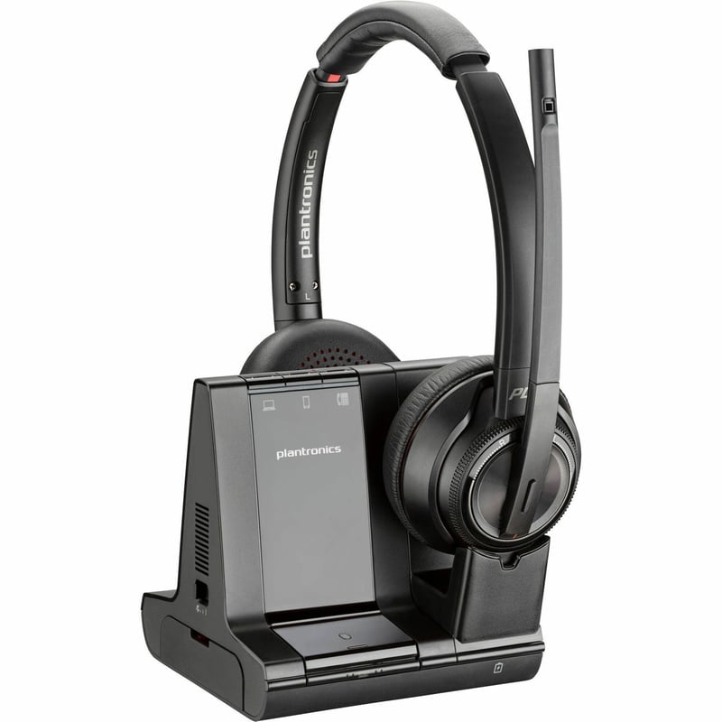 Poly Savi 8220 Office Stereo DECT 1920-1930 MHz Headset - Thumbnail 1