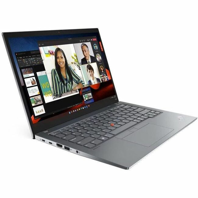 Lenovo ThinkPad T14s Gen 4 21F8004BUS 14" Touchscreen Notebook - WUXGA - 1920 x 1200 - AMD Ryzen 7 PRO 7840U Octa-core (8 Core) 3.30 GHz - 16 GB Total RAM - 16 GB On-board Memory - 512 GB SSD - Storm Gray - Thumbnail 1