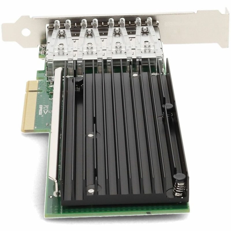 AddOn IBM® 94Y5200 Comparable 10Gbs Quad Open SFP+ Port PCIe 3.0 x8 Network Interface Card - Thumbnail 4