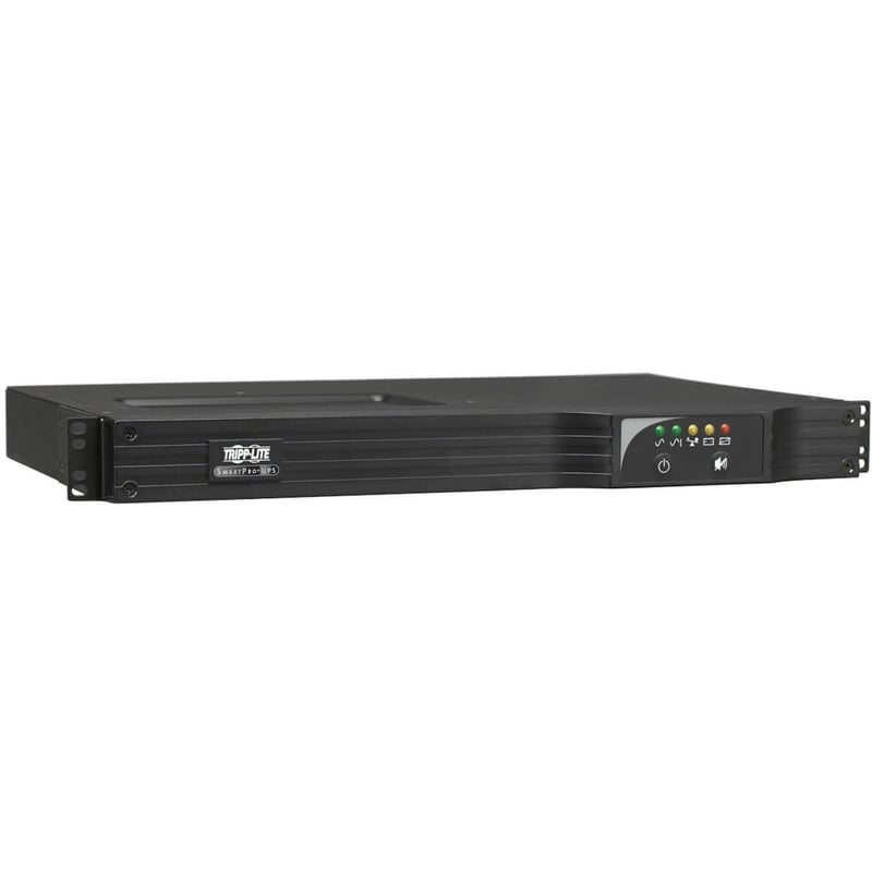Tripp Lite by Eaton UPS SmartPro 120V 750VA 600W Line-Interactive Sine Wave UPS 1U Rack/Vertical Network Management Card Options USB DB9 Serial - Thumbnail 1