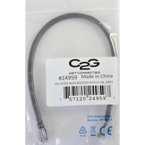 PATCH CABLE - UNSHIELDED TWISTED PAIR (UTP) - MALE LEFT GENDER - MALE RIGHT GEND - Thumbnail 4
