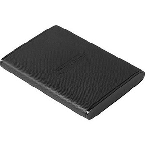 Transcend ESD270C 500 GB Portable Solid State Drive - External - Black - Thumbnail 1