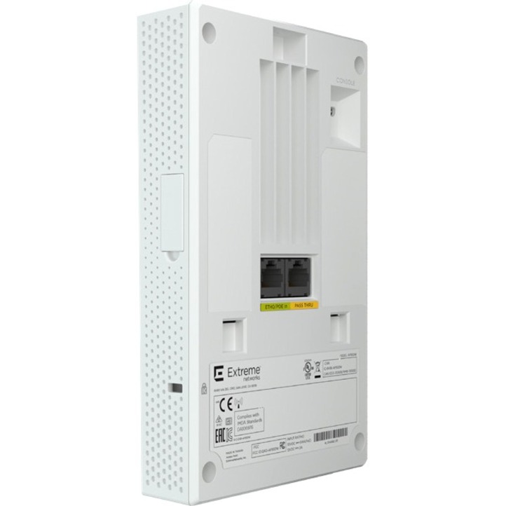 EXTREMECLOUD IQ : INDOOR WIFI6 WALLPLATE, 2X2 RADIOS WITH DUAL 5GHZ AND 4 GE ETH - Thumbnail 3