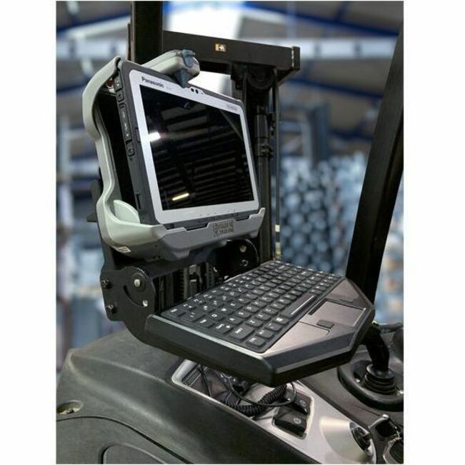Gamber-Johnson Vehicle Mount for Tablet, Keyboard, Docking Station, Cradle - Black - Horizontal/Vertical - Thumbnail 3