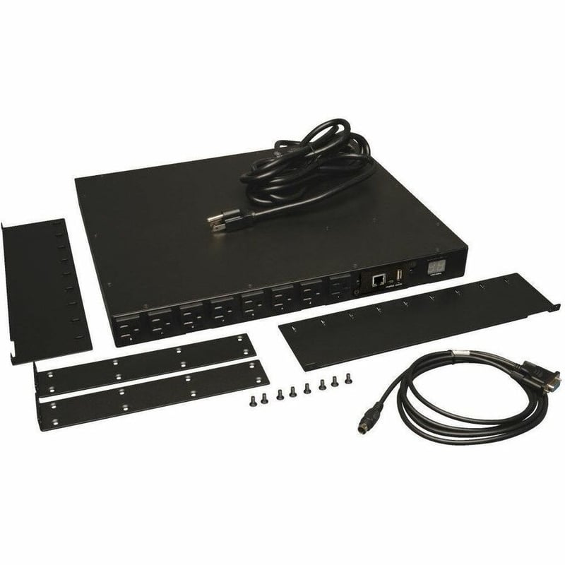 Tripp Lite by Eaton PDU 1.4kW Single-Phase Switched PDU - LX Interface 120V Outlets (16 5-15R) 5-15P 120V Input 12 ft. (3.66 m) Cord 1U Rack-Mount TAA - Thumbnail 3