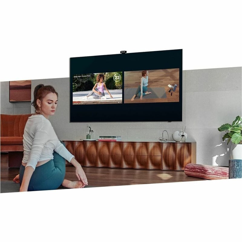 Samsung Q7DA QN55Q7DAAF 54.6" Smart LED-LCD TV 2021 - 4K UHDTV - Black