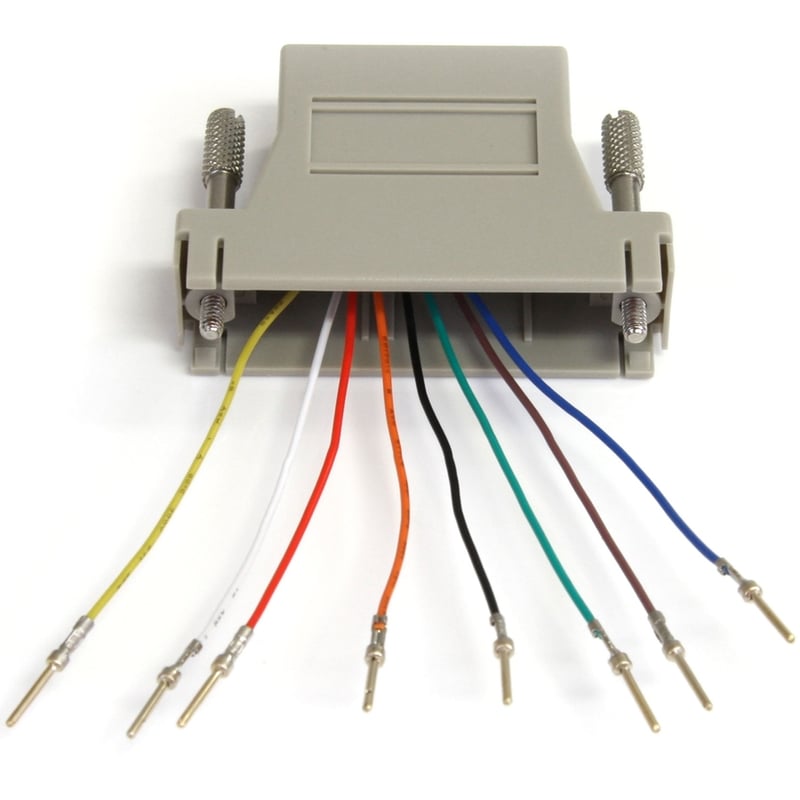 StarTech.com DB25 to RJ45 Modular Adapter - Serial adapter - DB-25 (M) - RJ-45 (F) - Thumbnail 2