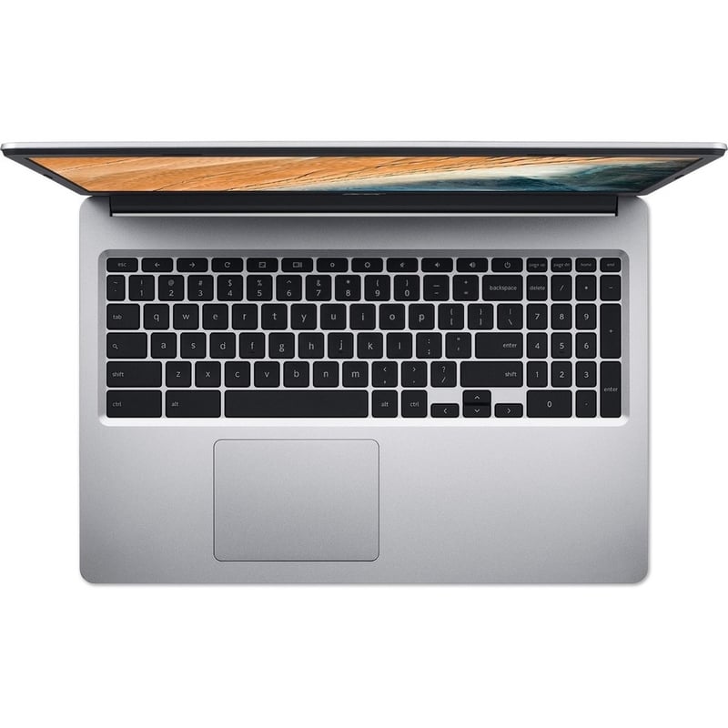 Acer Chromebook 315 CB315-3H CB315-3H-C69K 15.6" Chromebook - WXGA - 1280 x 800 - Intel Celeron N4020 Dual-core (2 Core) 1.10 GHz - 4 GB Total RAM - 64 GB SSD - 64 GB Flash Memory - Silver - Thumbnail 3