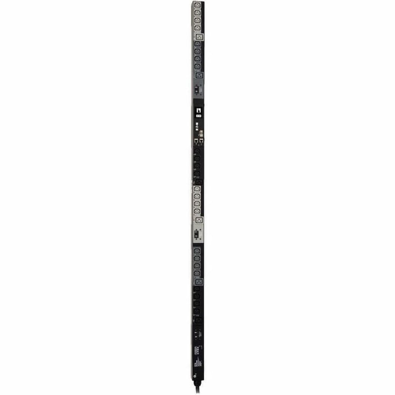 Tripp Lite by Eaton PDU 10kW 200-240V 3PH Switched PDU LX Interface Gigabit 30 Outlets L21-30P Input LCD 1.8 m Cord 0U 1.8 m Height TAA - Thumbnail 2