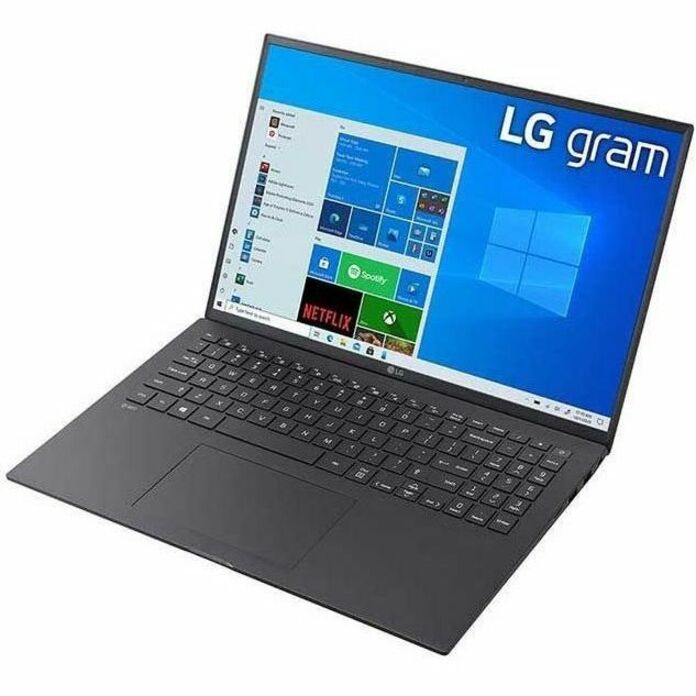 LG gram 16Z90P-N.APB7U1 16" Rugged Notebook - Intel Core i7 10th Gen - 16 GB Total RAM - 1 TB SSD - Dark Silver - Thumbnail 3