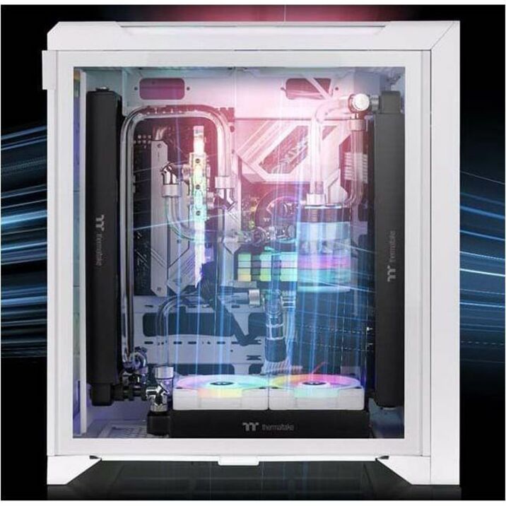 Thermaltake CTE C700 TG ARGB Snow Mid Tower Chassis - Thumbnail 5