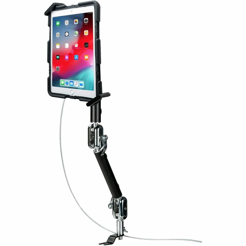 CTA Digital Multi-Flex Quick Release Security Car Mount for 7-14 Tablets, including iPad 10.2-inch (7th/ 8th/ 9th Generation) - Thumbnail 2