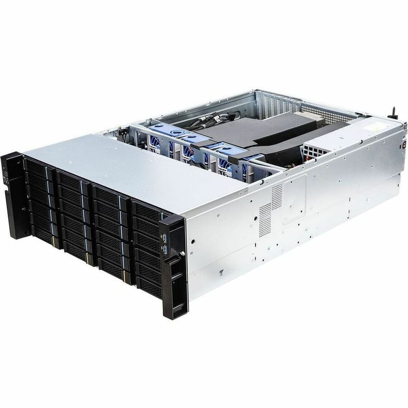 ASROCK RACK 4U36L6E-ICX2/2T 4U RACKMOUNT STORAGE SERVER BAREBONE DUAL SOCKET P+ - Thumbnail 5
