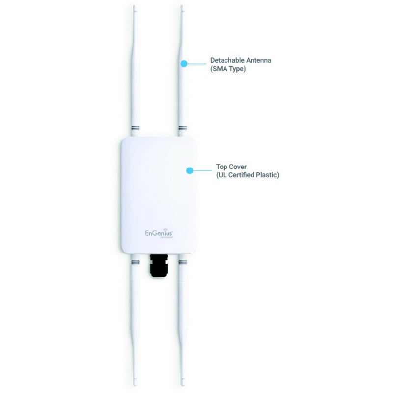 EnGenius EnTurbo ENH1350EXT IEEE 802.11ac 1.27 Gbit/s Wireless Access Point - Thumbnail 3