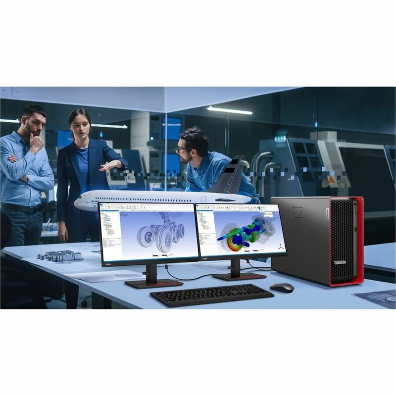 Lenovo ThinkStation P7 30F3003HUS Workstation - 1 x Intel Xeon w9-3495X - 64 GB - 2 TB SSD