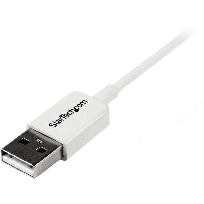 StarTech.com 0.5m White Micro USB Cable - A to Micro B - Thumbnail 2