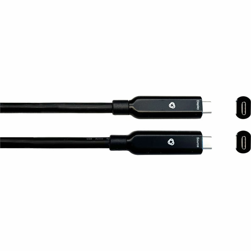 Kramer USB 3.2 GEN-2 Full Featured USB-C (M) to USB-C (M) Active AOC Cable - Thumbnail 1