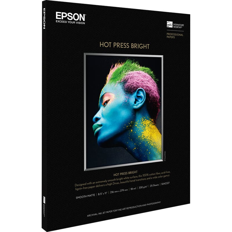 Epson Hot Press Bright Fine Art Paper - Thumbnail 2