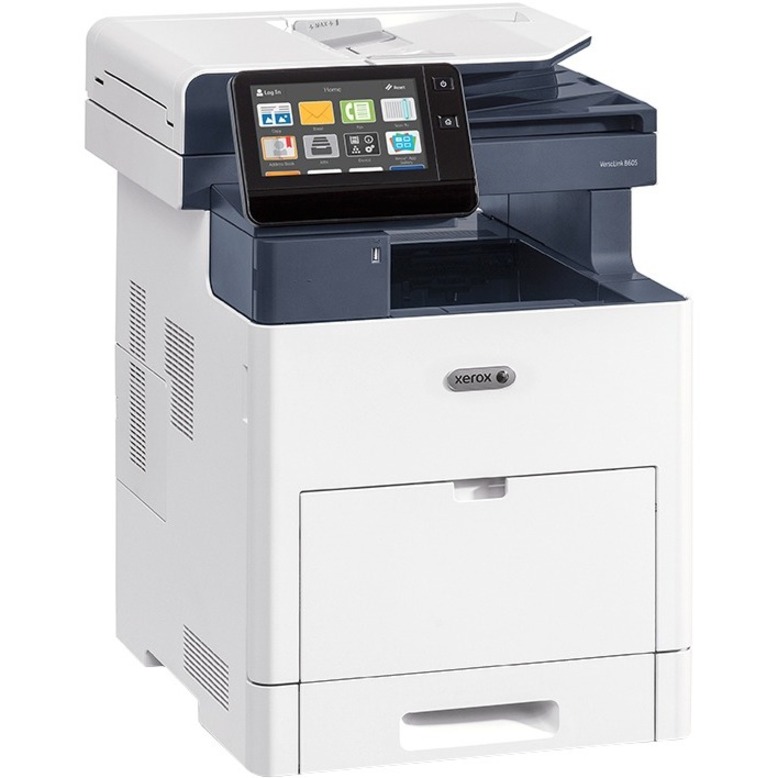 Xerox VersaLink B615 LED Multifunction Printer-Monochrome-Copier/Fax/Scanner-58 ppm Mono Print-1200x1200 Print-Automatic Duplex Print-275000 Pages Monthly-700 sheets Input-Color Scanner-600 Optical Scan-Monochrome Fax-Gigabit Ethernet - Thumbnail 4
