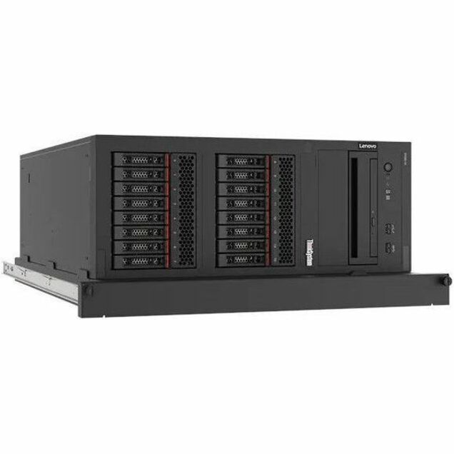 Lenovo ThinkSystem ST250 V3 7DCEA02HNA Tower Server - 1 x Intel Xeon E-2488 3.20 GHz - 16 GB RAM - Serial ATA/600 Controller - Thumbnail 4