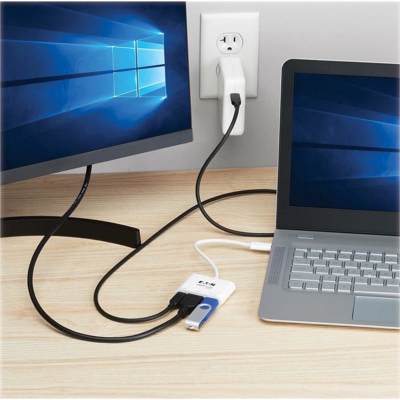USB C MULTIPORT ADAPTER 4K60HZ HDMI  USB-A/C HUB 140W CHARGING