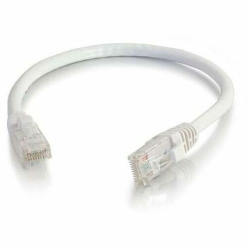 Quiktron Q-Series Patch Cords, CAT6, booted, White, 35 FT - Thumbnail 1
