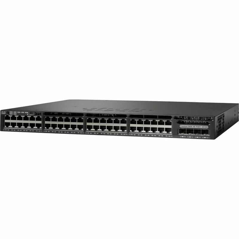 Cisco Catalyst 3650-48P Layer 3 Switch - Thumbnail 2
