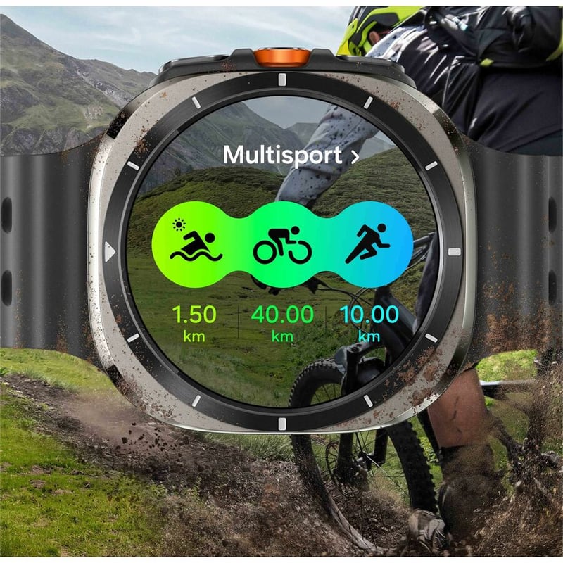 SAMSUNG GALAXY WATCH ULTRA LTE - TITANIUM SILVER