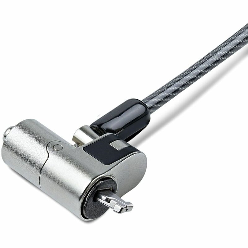 StarTech.com Nano Laptop Cable Lock 6ft, Anti-Theft Keyed Lock, Security Cable Locks Nano Slot Notebooks, Steel Cable Lock For Laptop - Thumbnail 2