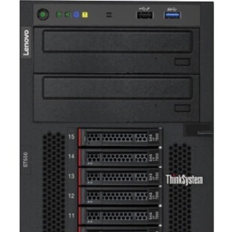 Lenovo ThinkSystem ST550 7X10A0DXNA 4U Tower Server - 1 Xeon Silver 4210 2.20 GHz - 32 GB RAM - 12Gb/s SAS, Serial ATA/600 Controller - Thumbnail 5