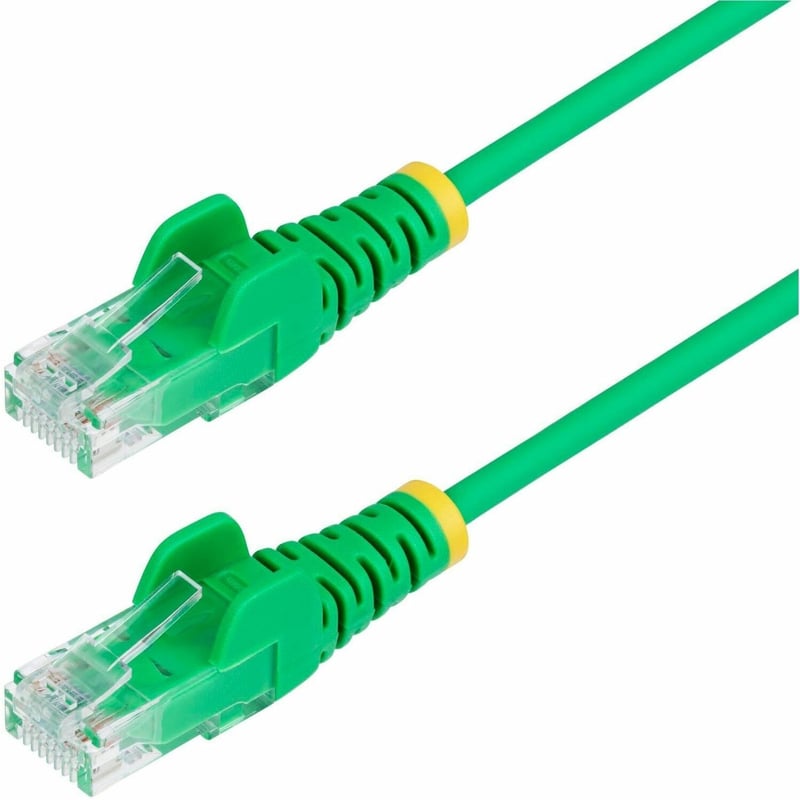 SLIM CAT6 CABLE GREEN LSZH SLIM SNAGLESS RJ45 UTP PATCH CABLE - Thumbnail 1