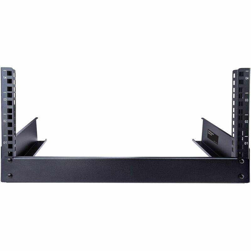 StarTech.com 2-Post 4U Desktop Server Rack, Open Frame 19in Network Rack, Small Home/Office Rack for AV / Studio / Data / IT Equipment - Thumbnail 4