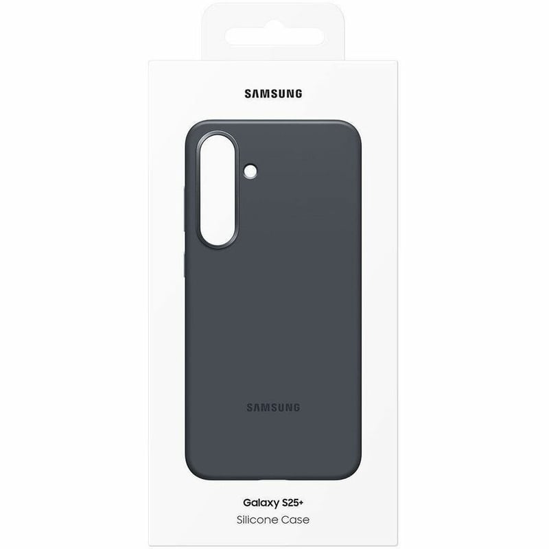 Samsung Galaxy S25+ Silicone Case, Black - Thumbnail 2